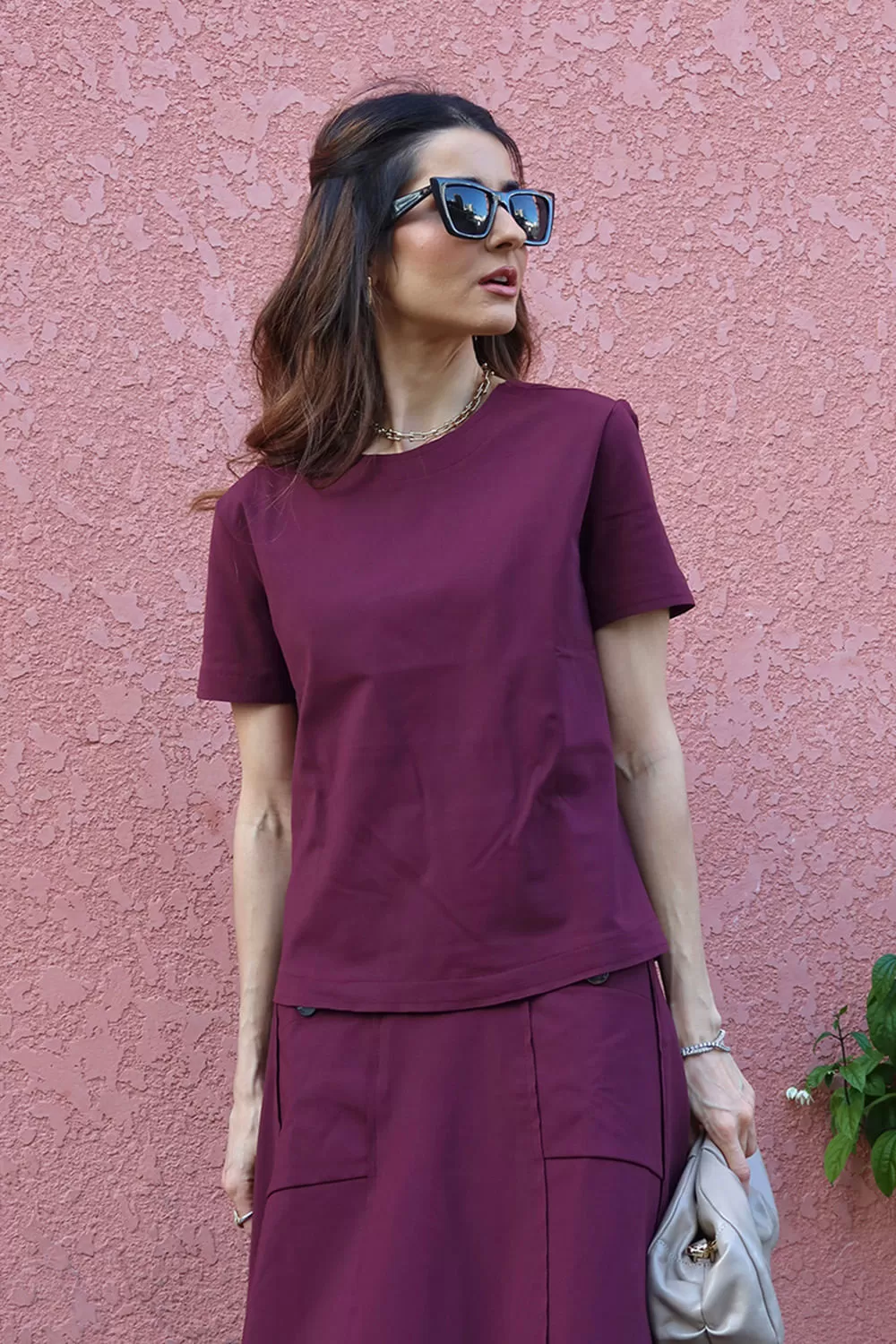 Hidrogênio - EMBROIDERED THREAD NECKLACE BLOUSE - 19687097