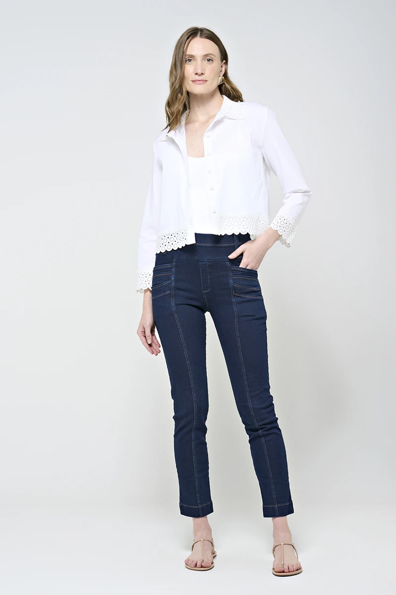 Hidrogênio - CATARINA JEANS SKINNY PANTS - 19627042 Hidrogênio - CATARINA JEANS SKINNY PANTS - 19627042