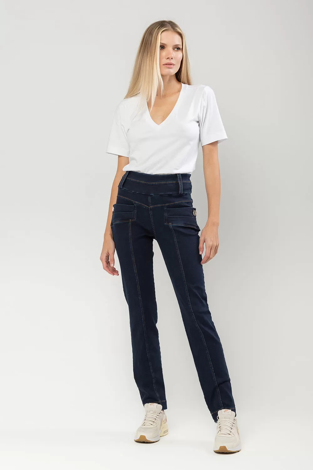 Hidrogênio - AMORA JEANS FISHERMAN PANTS - 19641042 Hidrogênio - AMORA JEANS FISHERMAN PANTS - 19641042