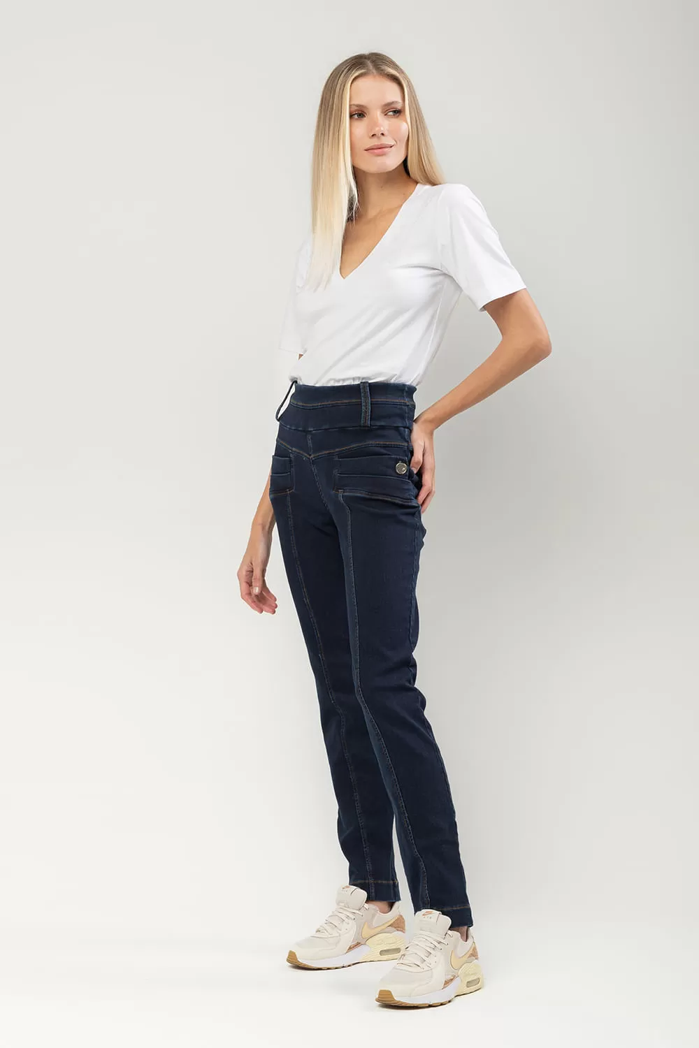 Hidrogênio - AMORA JEANS FISHERMAN PANTS - 19641042 Hidrogênio - AMORA JEANS FISHERMAN PANTS - 19641042