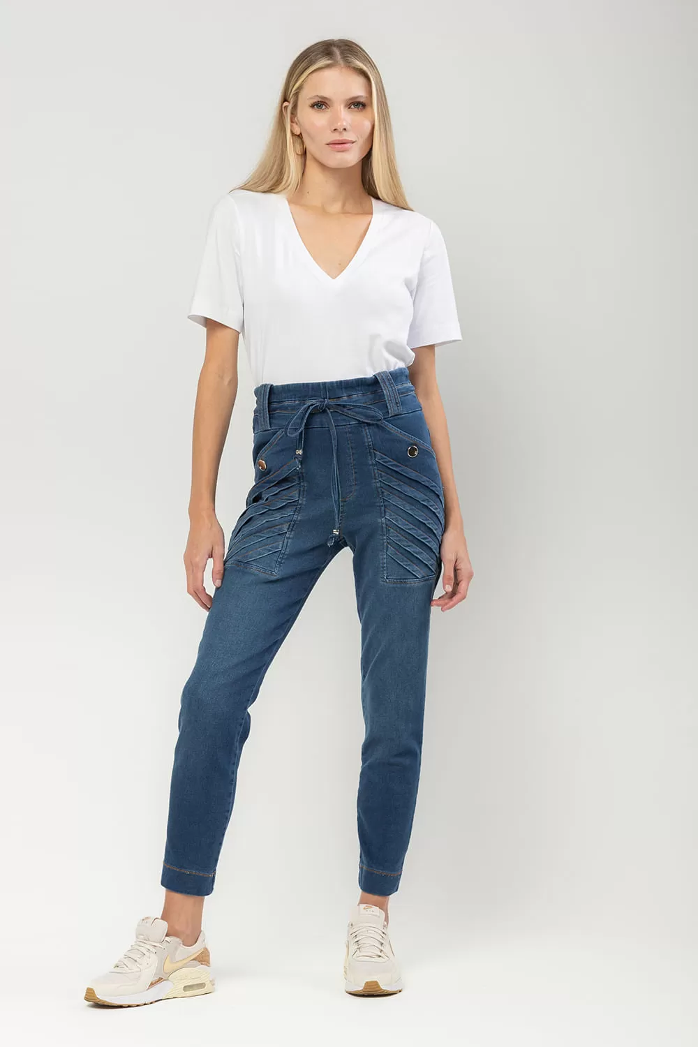 Hidrogênio - JUCÉLIA JEANS JOGGER PANTS - 19662042 Hidrogênio - JUCÉLIA JEANS JOGGER PANTS - 19662042