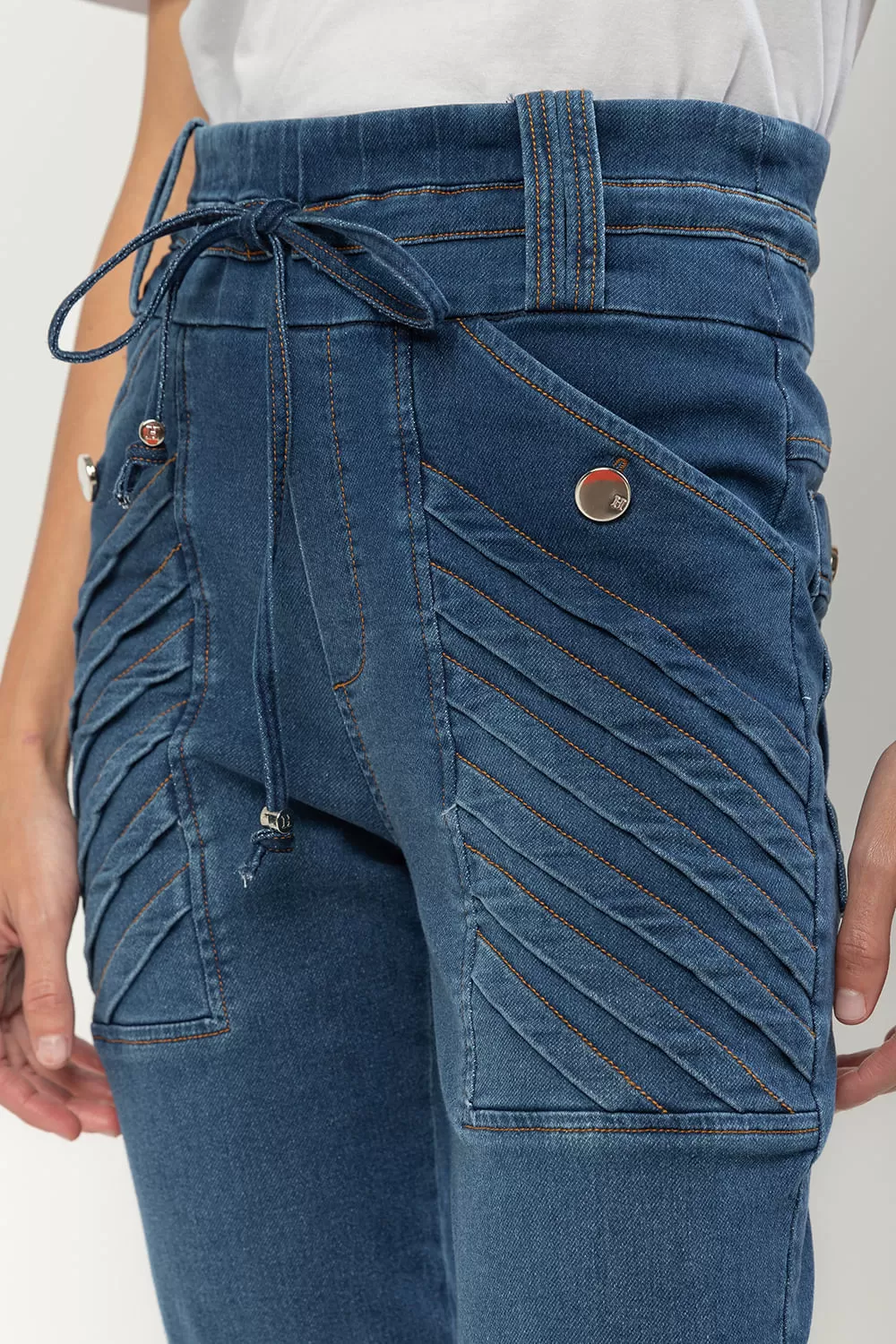 Hidrogênio - JUCÉLIA JEANS JOGGER PANTS - 19662042 Hidrogênio - JUCÉLIA JEANS JOGGER PANTS - 19662042
