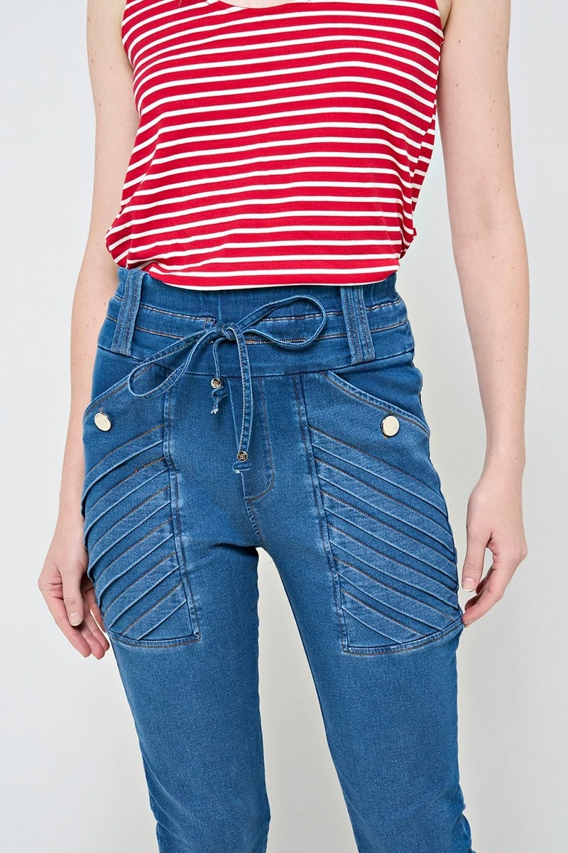 Hidrogênio - JUCÉLIA JEANS JOGGER PANTS - 19662042 Hidrogênio - JUCÉLIA JEANS JOGGER PANTS - 19662042