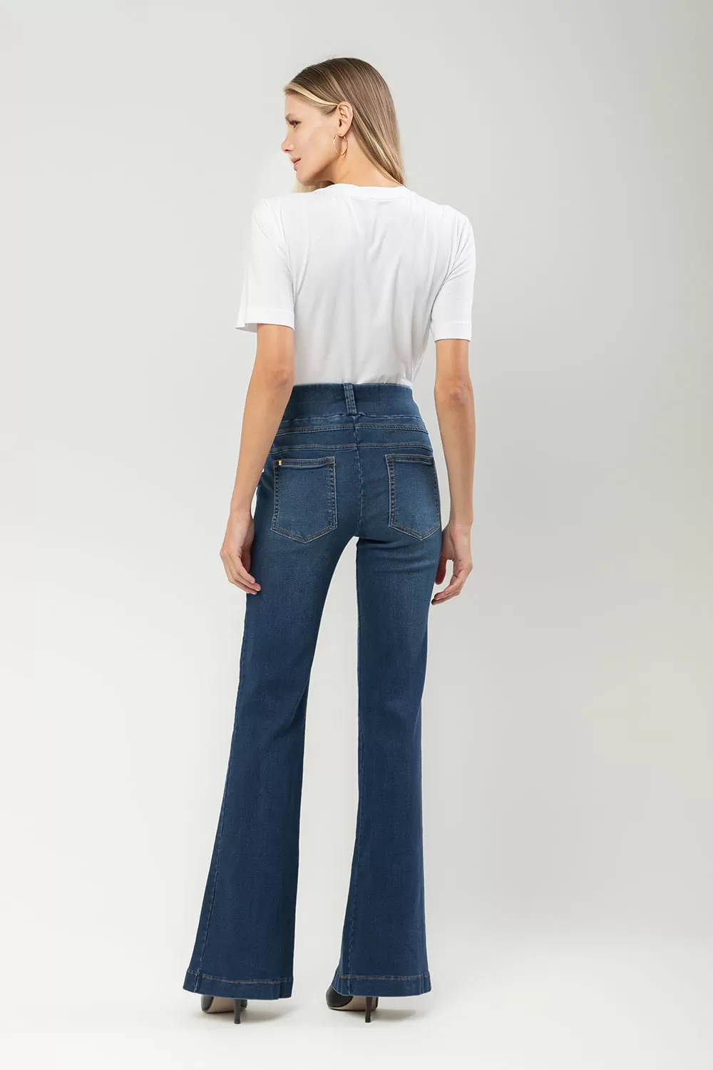 Hidrogênio - LAYLA JEANS FLARE PANTS - 19664042 Hidrogênio - LAYLA JEANS FLARE PANTS - 19664042