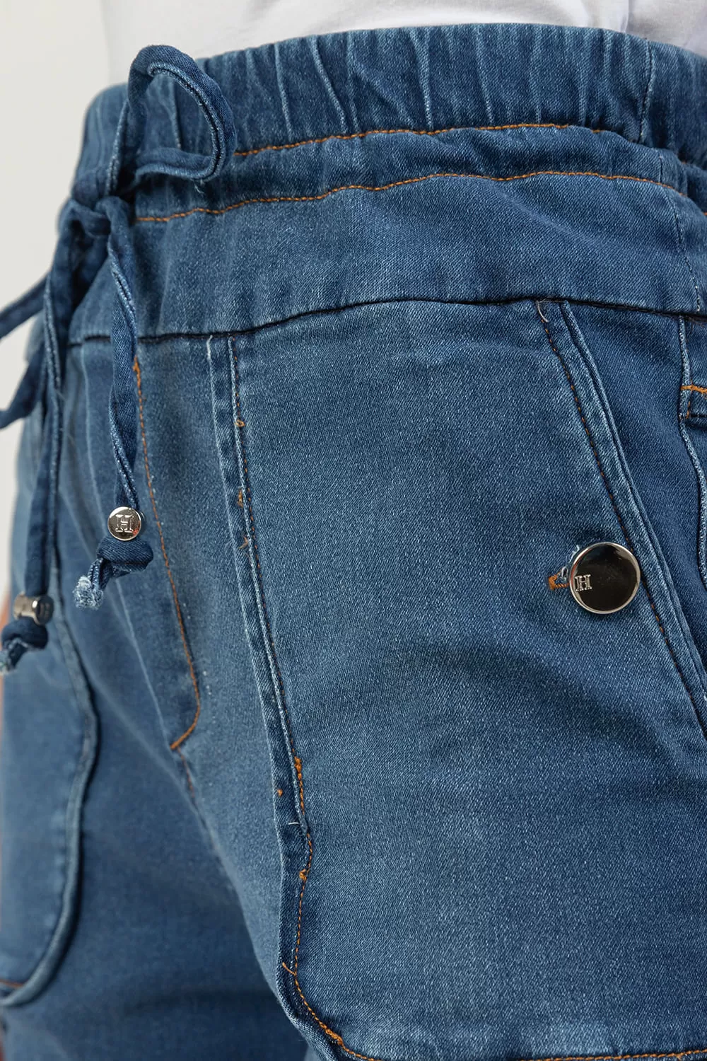 Hidrogênio - DENIM JEANS SORAIA BERMUDA - 19593042 Hidrogênio - DENIM JEANS SORAIA BERMUDA - 19593042