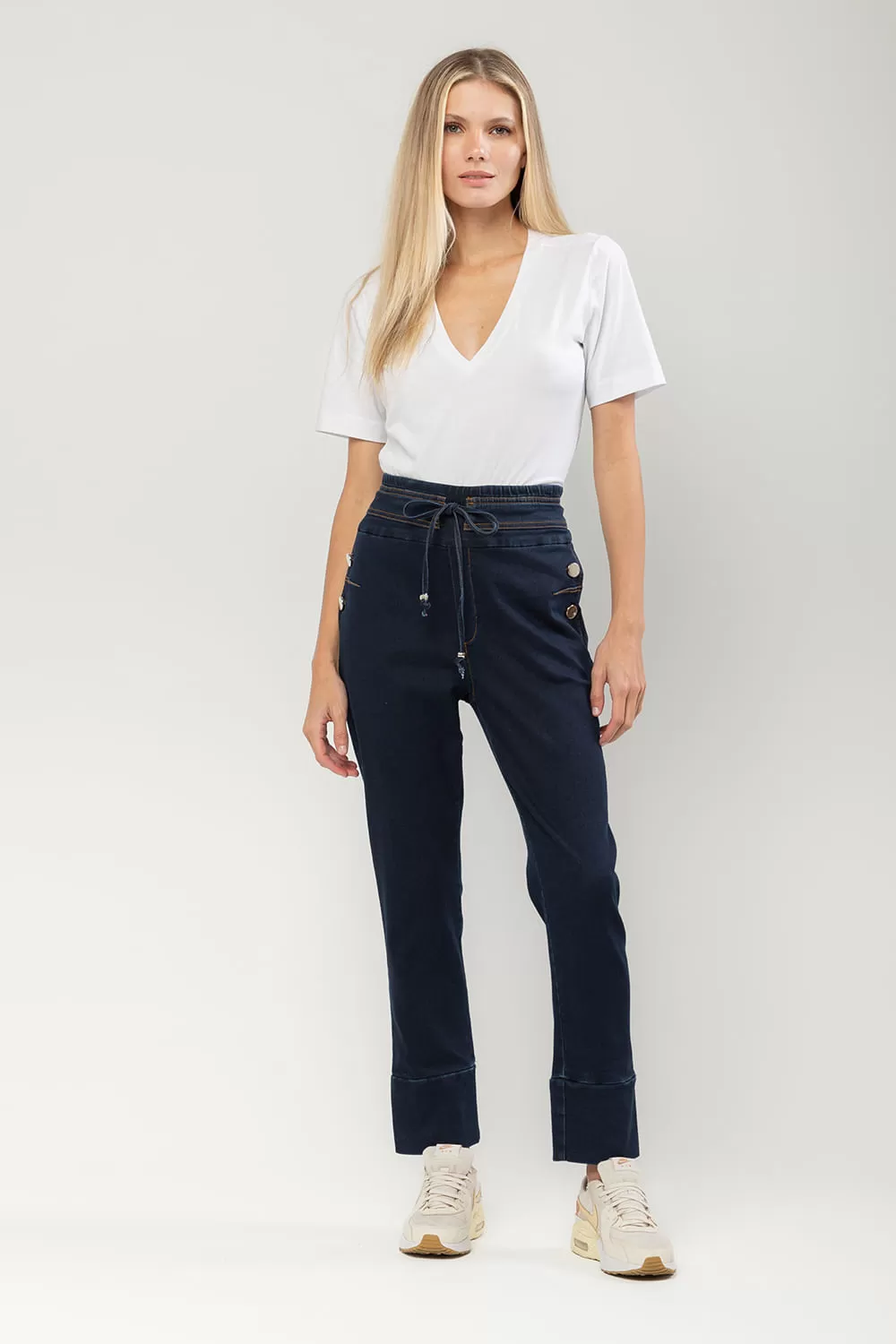 Hidrogênio - ZELIA JEANS JOGGER PANTS - 19671042 Hidrogênio - ZELIA JEANS JOGGER PANTS - 19671042