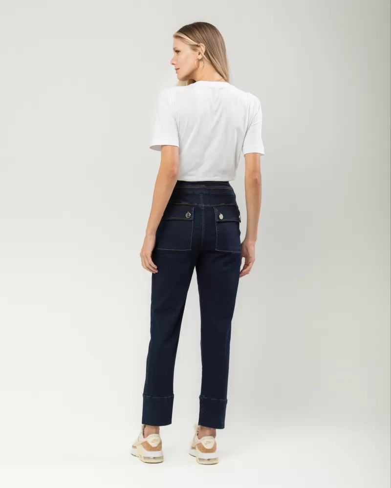 Hidrogênio - ZELIA JEANS JOGGER PANTS - 19671042 Hidrogênio - ZELIA JEANS JOGGER PANTS - 19671042