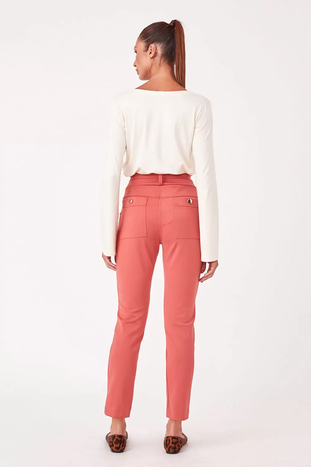 Hidrogênio - CAMILA ROSE FISHERMAN PANTS - 19510070 Hidrogênio - CAMILA ROSE FISHERMAN PANTS - 19510070