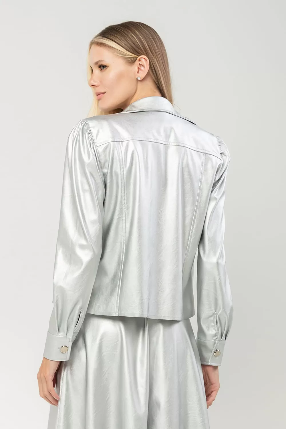 Hidrogênio - SILVER METALLIC JACKET - 19686058 Hidrogênio - SILVER METALLIC JACKET - 19686058