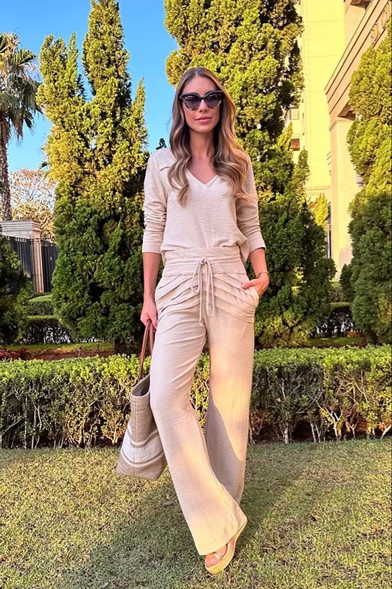 Hidrogênio - MARIANA PELE STRAIGHT TROUSERS - 19751247 Hidrogênio - MARIANA PELE STRAIGHT TROUSERS - 19751247