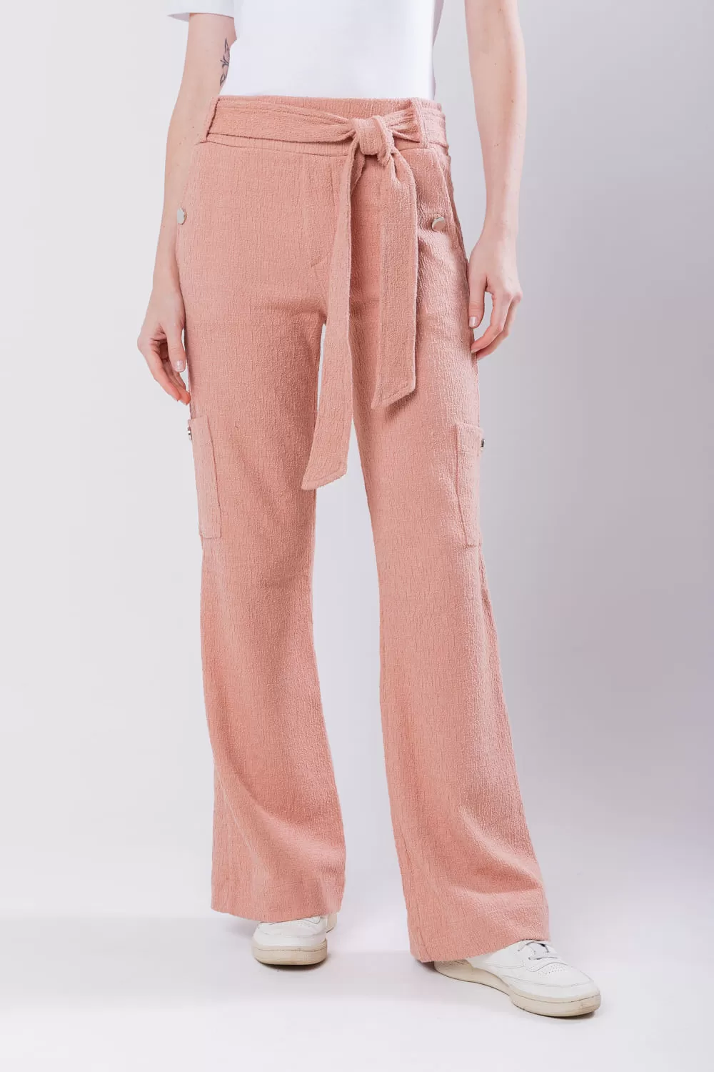 Hidrogênio - CAMELIA PANTALONA PANTS WITH SIDE POCKETS ROSE - 19039070 Hidrogênio - CAMELIA PANTALONA PANTS WITH SIDE POCKETS ROSE - 19039070
