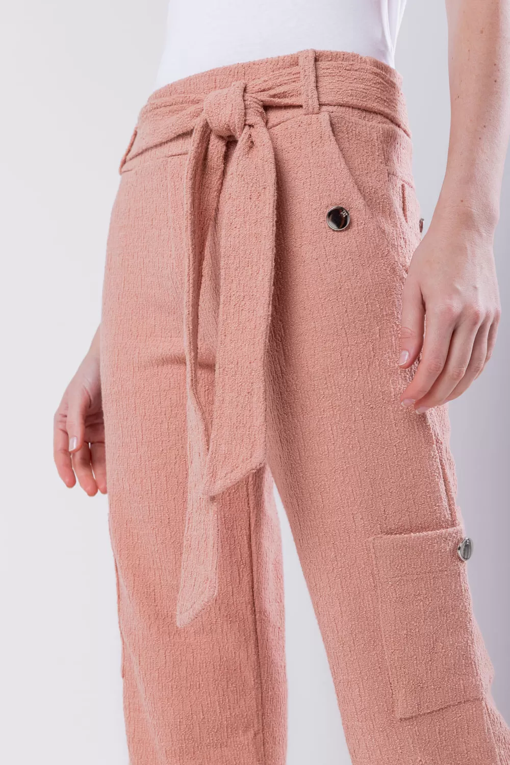 Hidrogênio - CAMELIA PANTALONA PANTS WITH SIDE POCKETS ROSE - 19039070 Hidrogênio - CAMELIA PANTALONA PANTS WITH SIDE POCKETS ROSE - 19039070