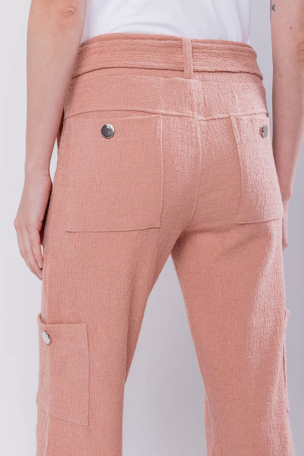 Hidrogênio - CAMELIA PANTALONA PANTS WITH SIDE POCKETS ROSE - 19039070 Hidrogênio - CAMELIA PANTALONA PANTS WITH SIDE POCKETS ROSE - 19039070