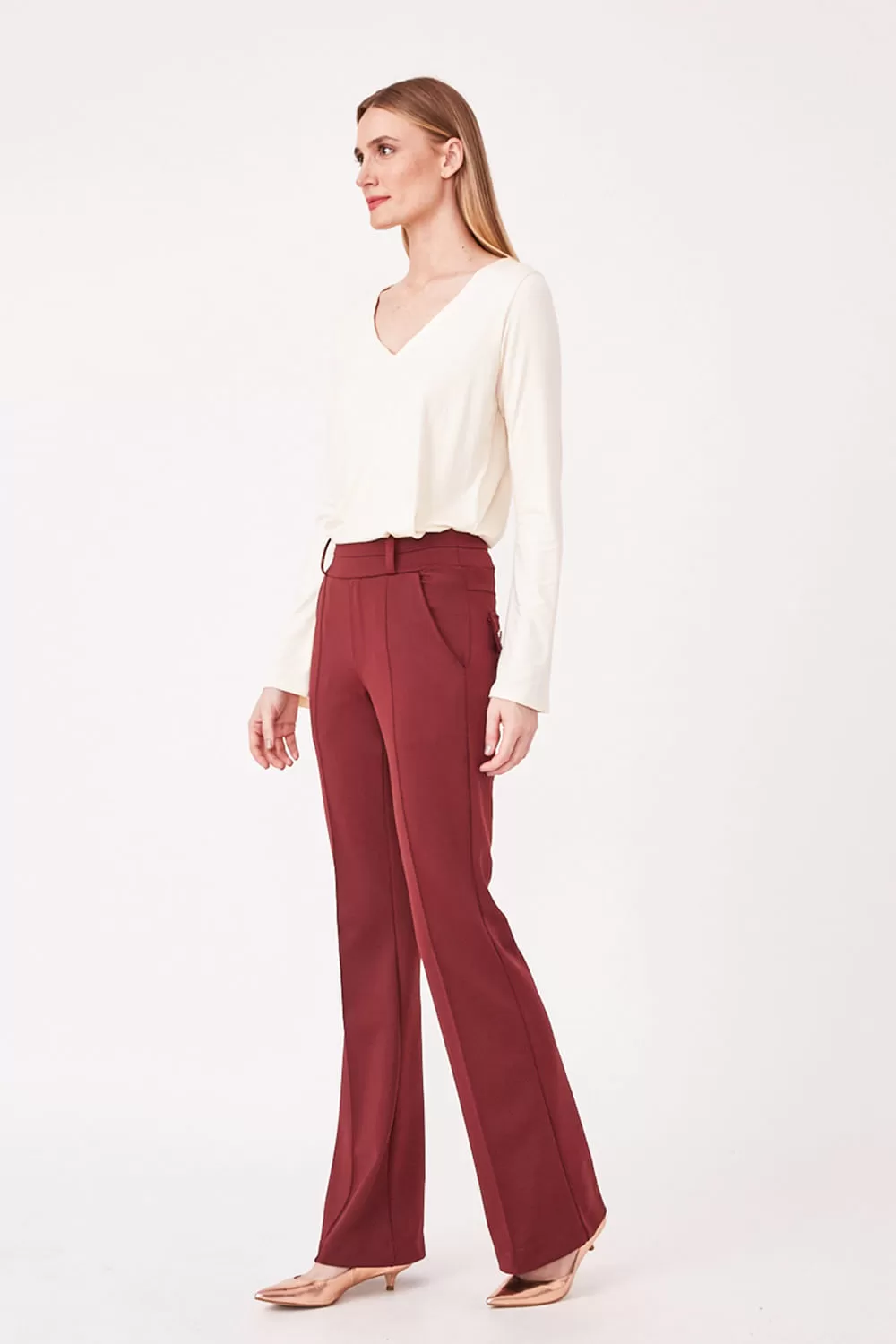 Hidrogênio - PINK STRAIGHT PANTS - 19480097 Hidrogênio - PINK STRAIGHT PANTS - 19480097