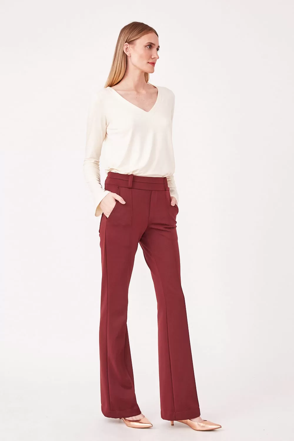 Hidrogênio - PINK STRAIGHT PANTS - 19480097 Hidrogênio - PINK STRAIGHT PANTS - 19480097