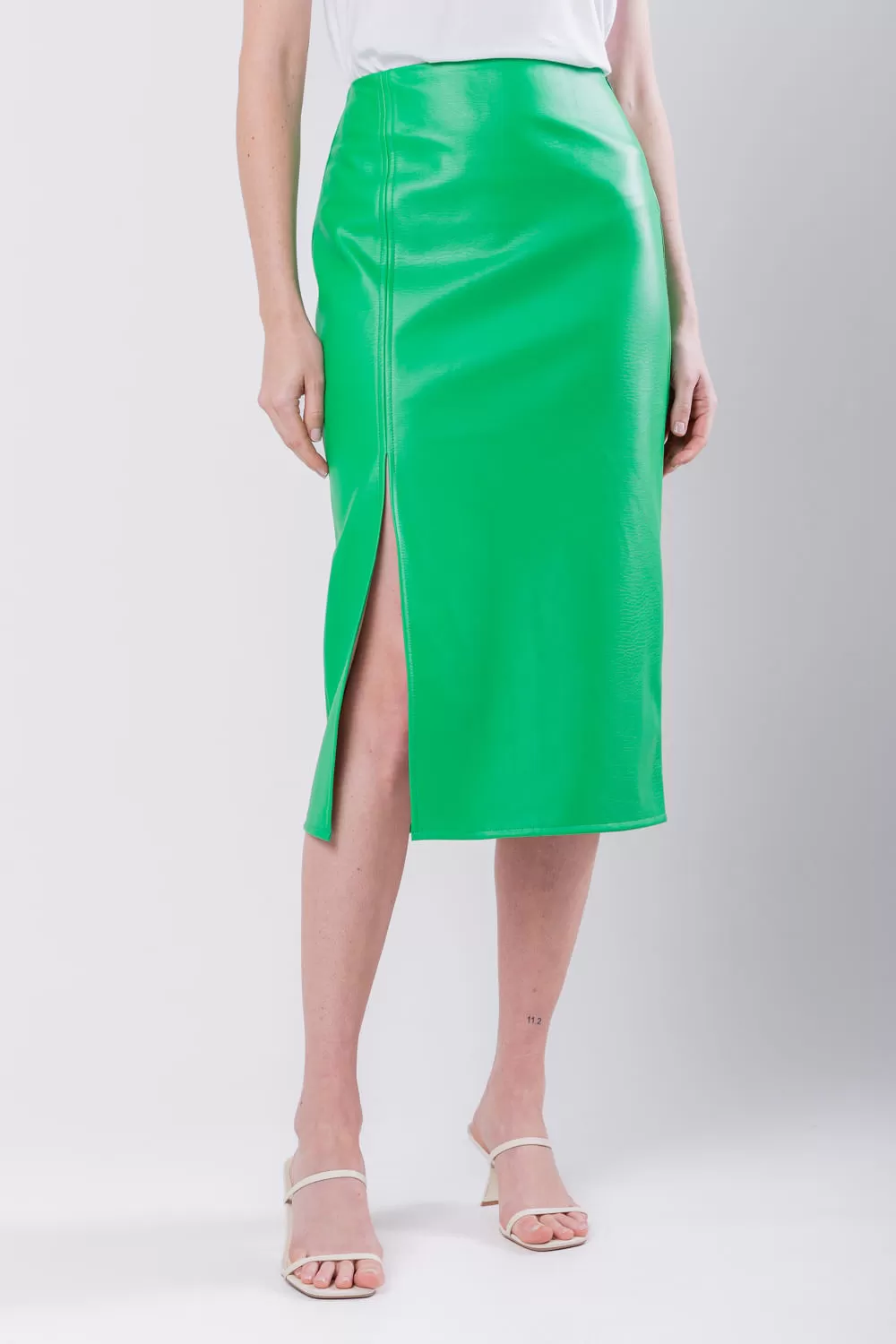 Hidrogênio - HILLS GREEN SLIT SKIRT - 19738500 Hidrogênio - HILLS GREEN SLIT SKIRT - 19738500