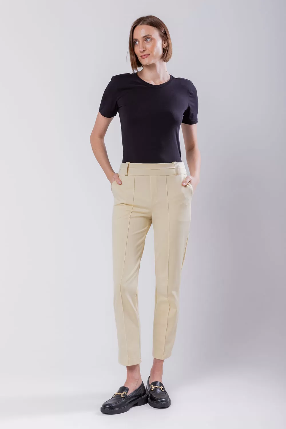 Hidrogênio - MICAELLA BEIGE FISHERMAN PANTS - 19616003 Hidrogênio - MICAELLA BEIGE FISHERMAN PANTS - 19616003