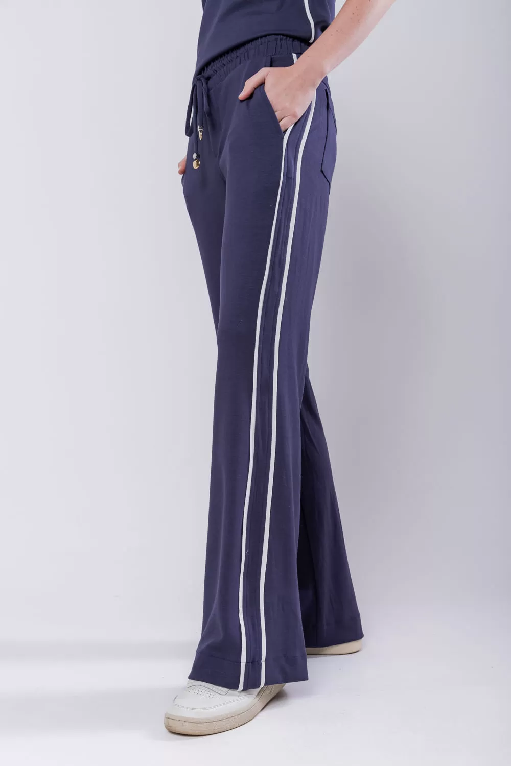 Hidrogênio - FLARE PANTS ODETE MARINHO - 19492004 Hidrogênio - FLARE PANTS ODETE MARINHO - 19492004