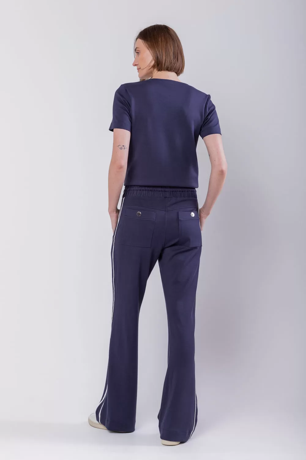 Hidrogênio - FLARE PANTS ODETE MARINHO - 19492004 Hidrogênio - FLARE PANTS ODETE MARINHO - 19492004