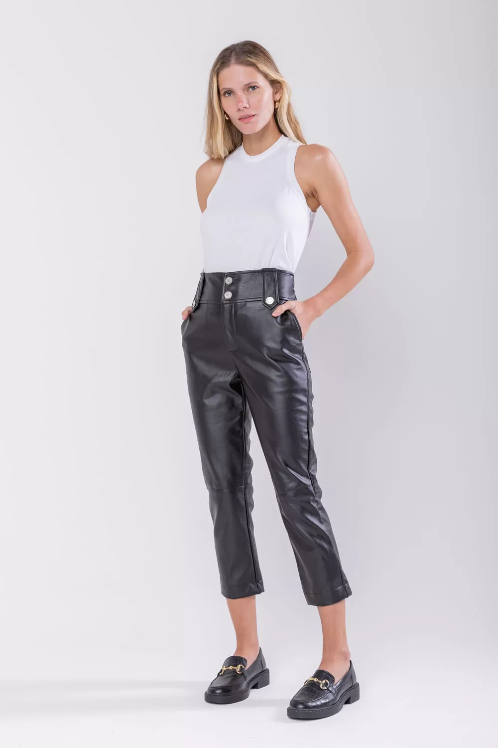 Hidrogênio - KAREN FISHERMAN PANTS BLACK - 19746001 Hidrogênio - KAREN FISHERMAN PANTS BLACK - 19746001