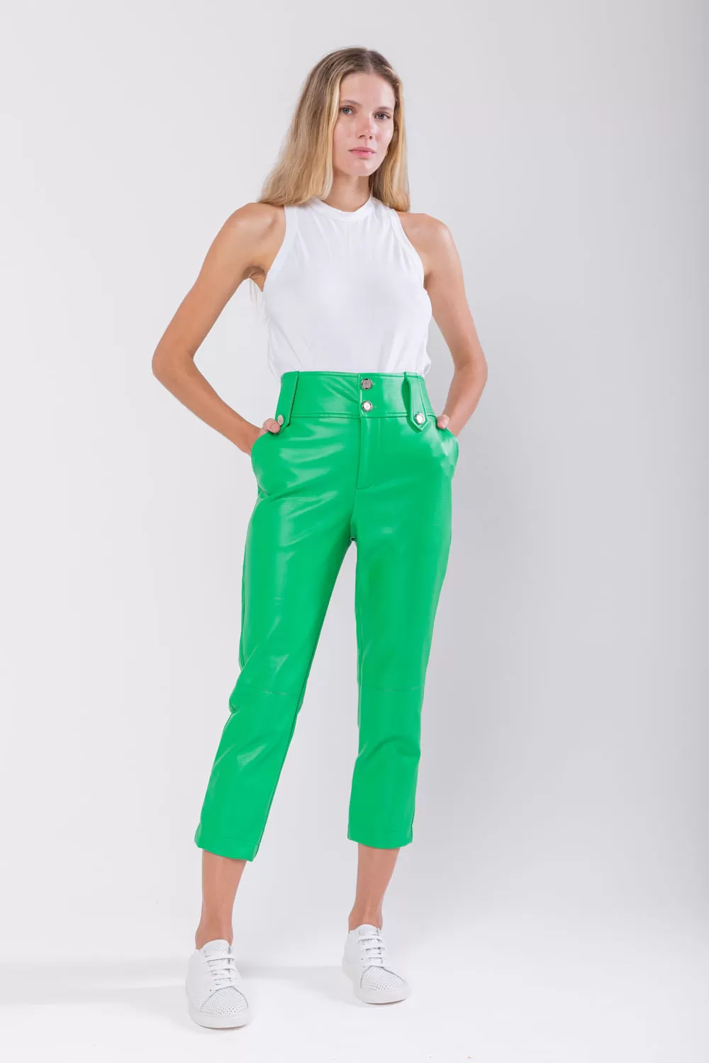 Hidrogênio - KAREN HILLS GREEN FISHER PANTS - 19746500 Hidrogênio - KAREN HILLS GREEN FISHER PANTS - 19746500