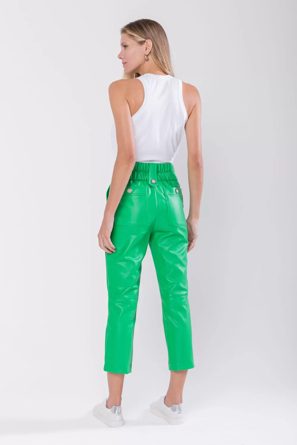 Hidrogênio - KAREN HILLS GREEN FISHER PANTS - 19746500 Hidrogênio - KAREN HILLS GREEN FISHER PANTS - 19746500