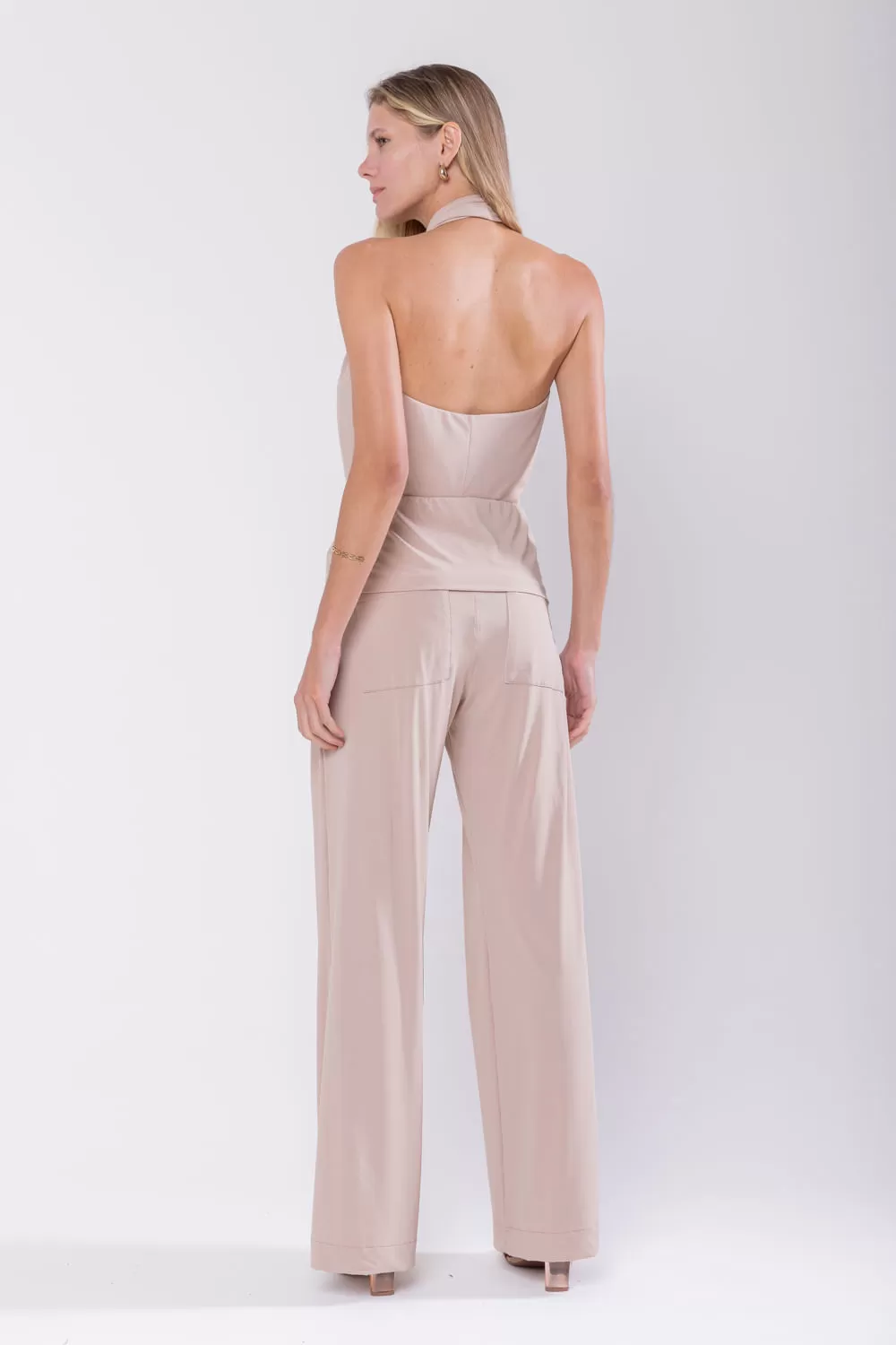 Hidrogênio - CHOCOLATE DRAPEED SINGLE FRONT BLOUSE - 19782032 Hidrogênio - CHOCOLATE DRAPEED SINGLE FRONT BLOUSE - 19782032