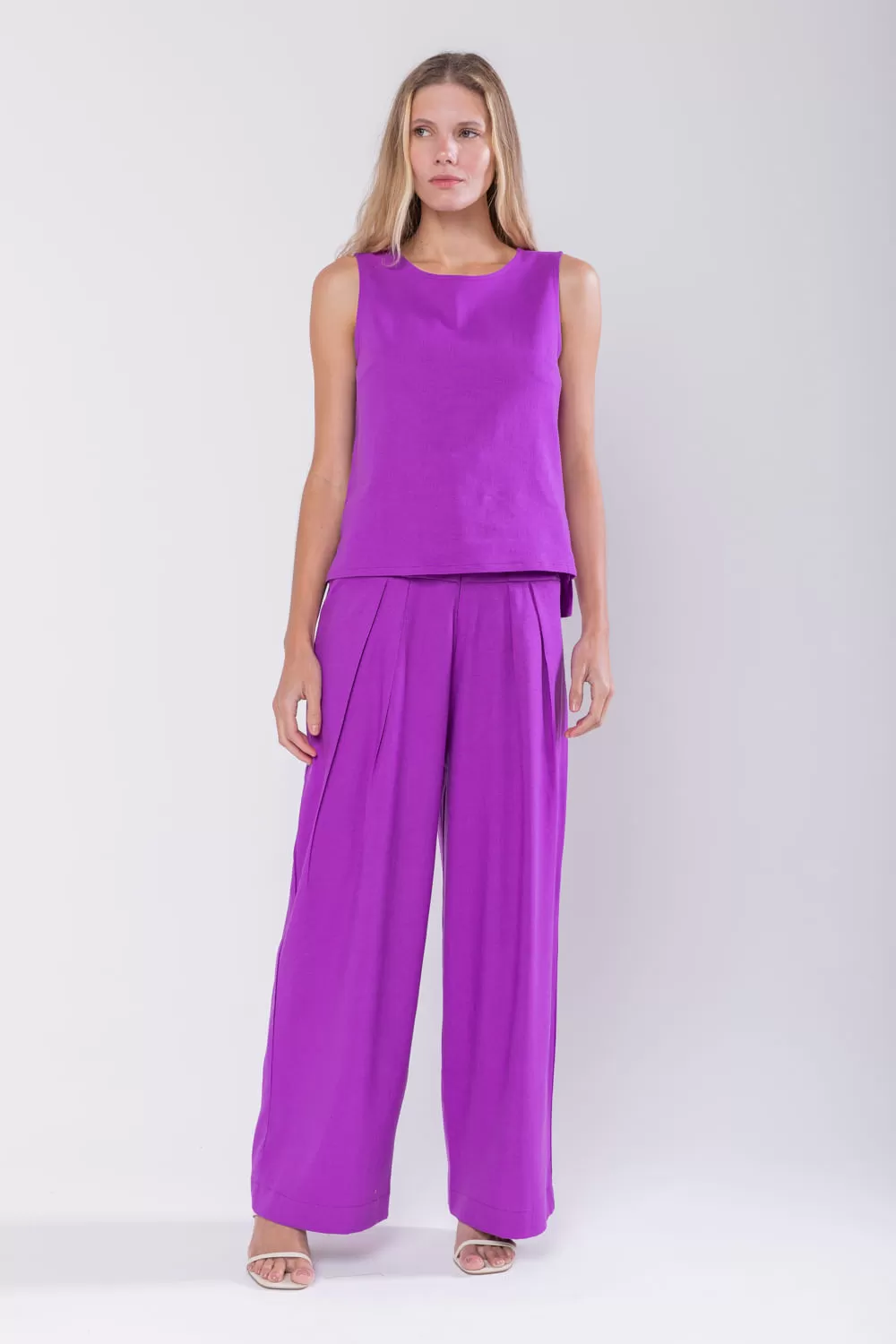 Hidrogênio - BEAUTYBERRY ROUND NECK TANK TOP - 19764501 Hidrogênio - BEAUTYBERRY ROUND NECK TANK TOP - 19764501