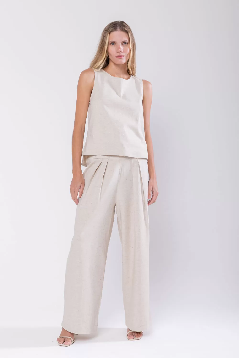Hidrogênio - ORIGINAL BEIGE ROUND-NECK VAT - 19764509 Hidrogênio - ORIGINAL BEIGE ROUND-NECK VAT - 19764509