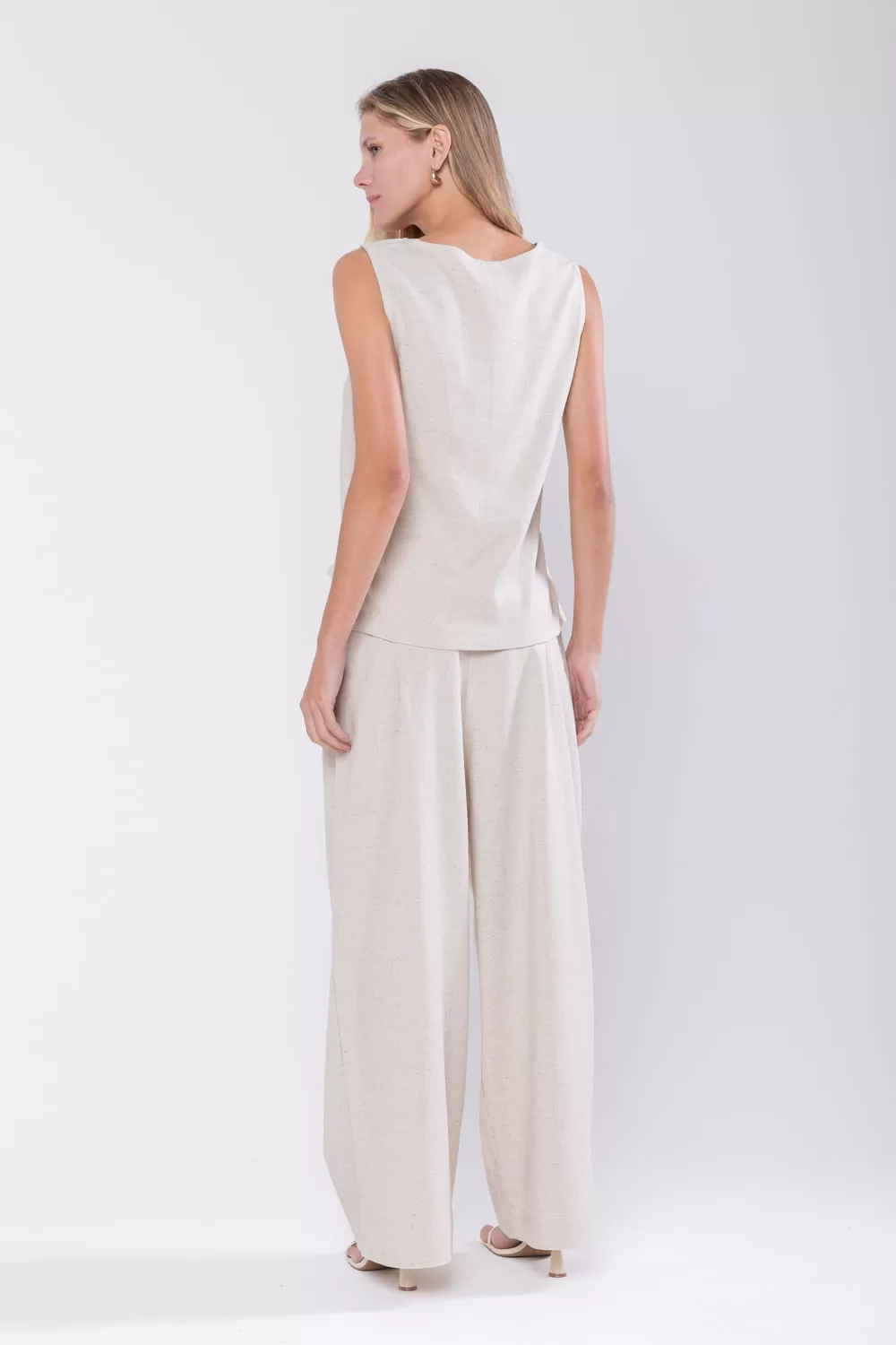 Hidrogênio - ORIGINAL BEIGE ROUND-NECK VAT - 19764509 Hidrogênio - ORIGINAL BEIGE ROUND-NECK VAT - 19764509