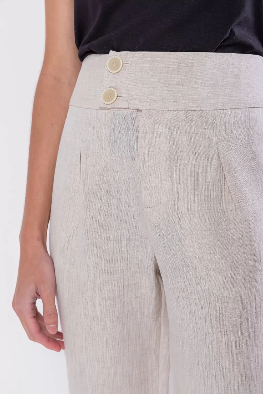 Hidrogênio - MATILDE NATURAL PANTALON PANTS - 19754182 Hidrogênio - MATILDE NATURAL PANTALON PANTS - 19754182