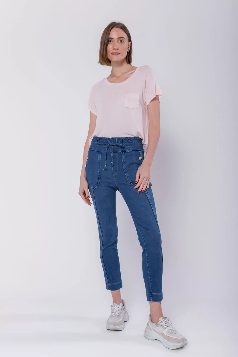 Hidrogênio - JOGGER PANTS SORAIA JEANS - 19600042 Hidrogênio - JOGGER PANTS SORAIA JEANS - 19600042
