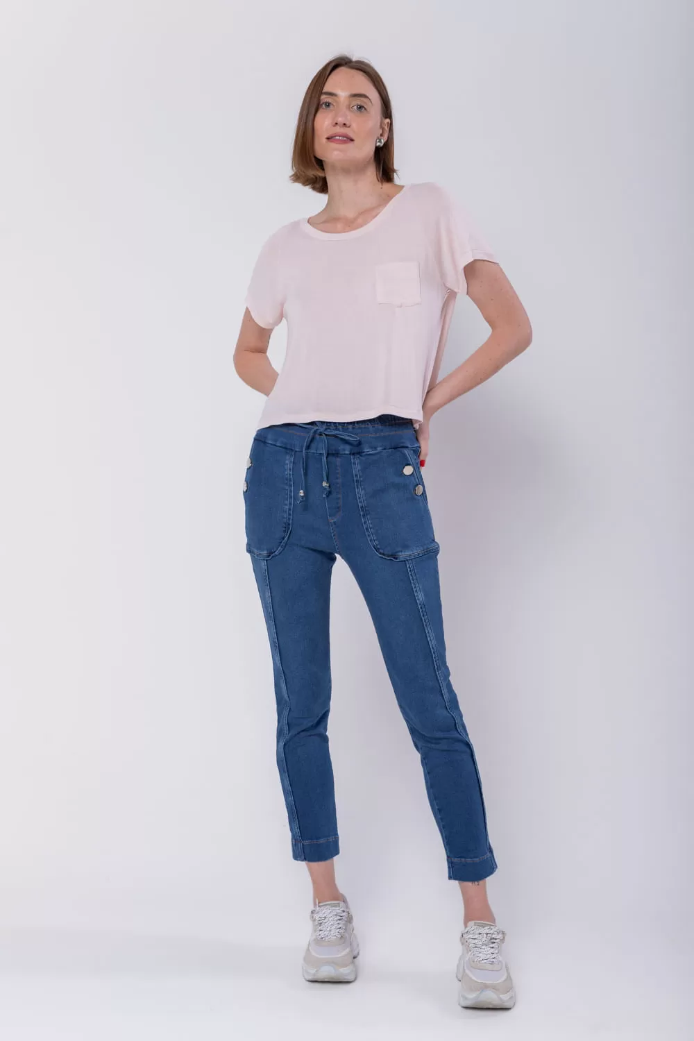 Hidrogênio - JOGGER PANTS SORAIA JEANS - 19600042 Hidrogênio - JOGGER PANTS SORAIA JEANS - 19600042