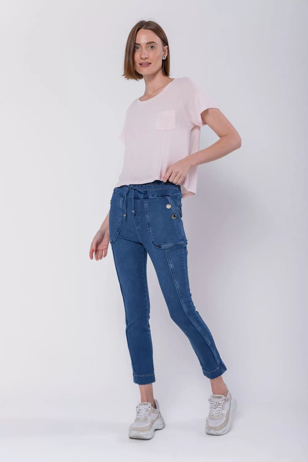 Hidrogênio - JOGGER PANTS SORAIA JEANS - 19600042 Hidrogênio - JOGGER PANTS SORAIA JEANS - 19600042