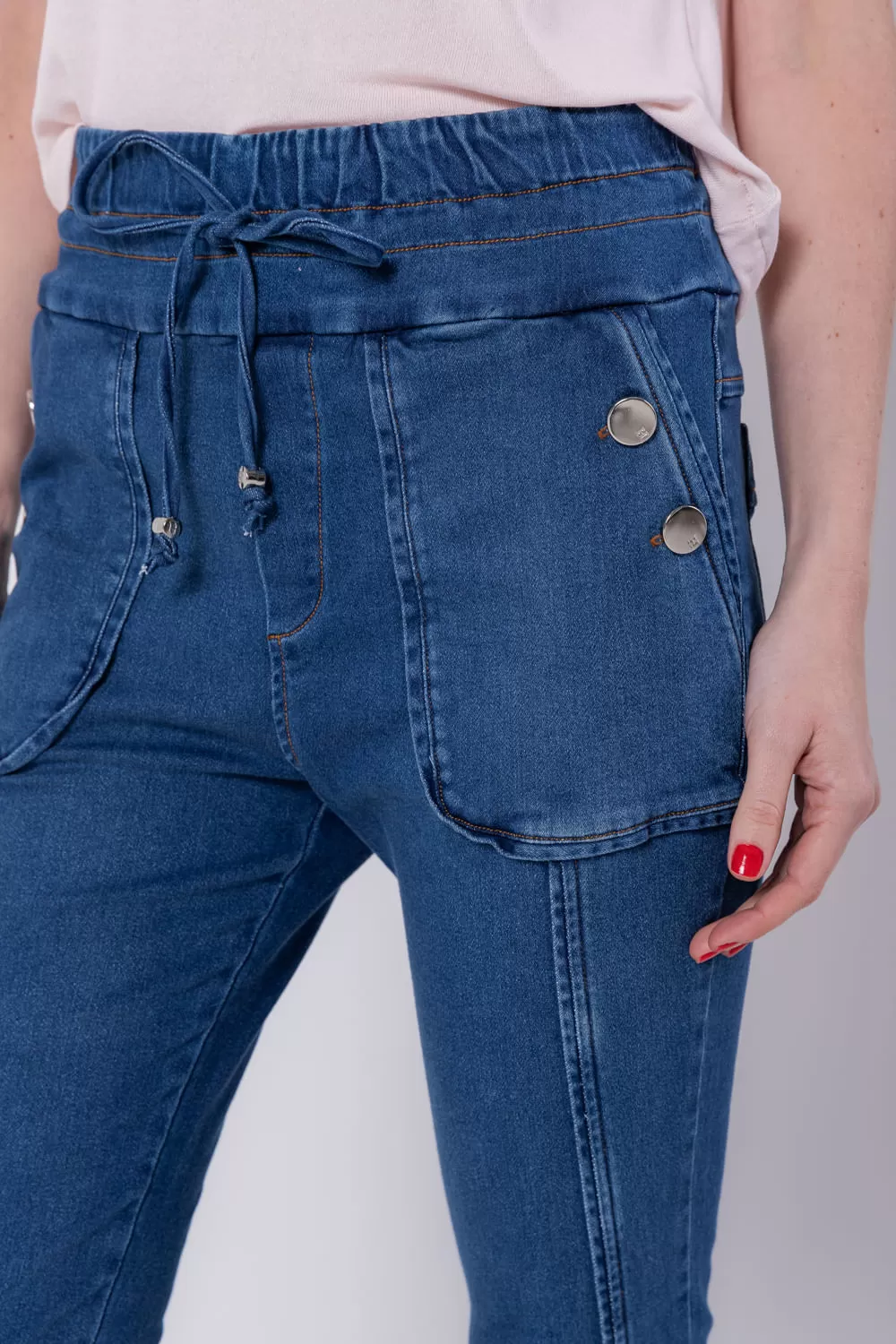 Hidrogênio - JOGGER PANTS SORAIA JEANS - 19600042 Hidrogênio - JOGGER PANTS SORAIA JEANS - 19600042