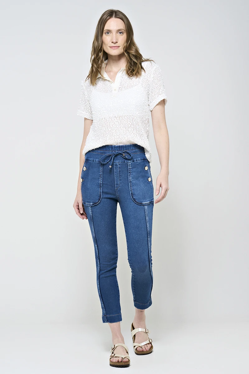 Hidrogênio - JOGGER PANTS SORAIA JEANS - 19600042