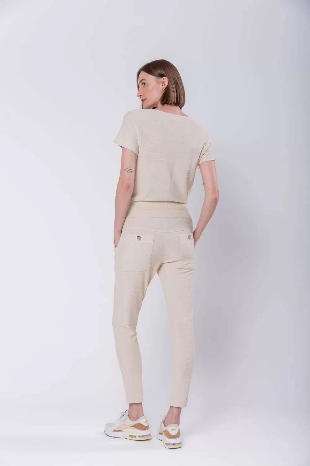 Hidrogênio - MARIANA JOGGER PANTS LIGHT BEIGE - 18448511 Hidrogênio - MARIANA JOGGER PANTS LIGHT BEIGE - 18448511