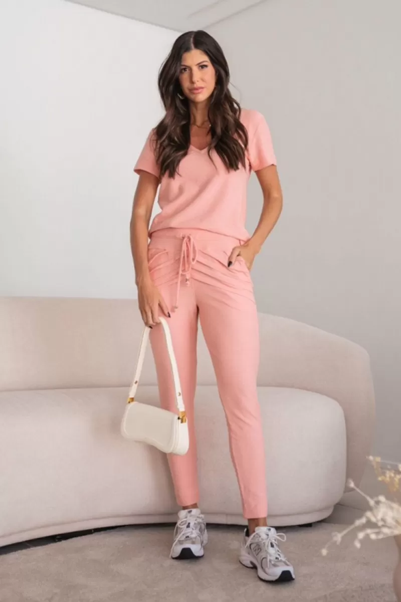 Hidrogênio - JOGGER PANTS MARIANA SALMON - 18448013 Hidrogênio - JOGGER PANTS MARIANA SALMON - 18448013