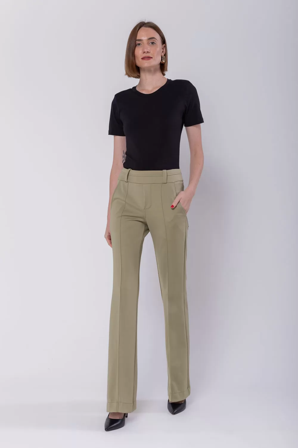 Hidrogênio - PINK STRAIGHT PANTS MANGUE - 19480502 Hidrogênio - PINK STRAIGHT PANTS MANGUE - 19480502