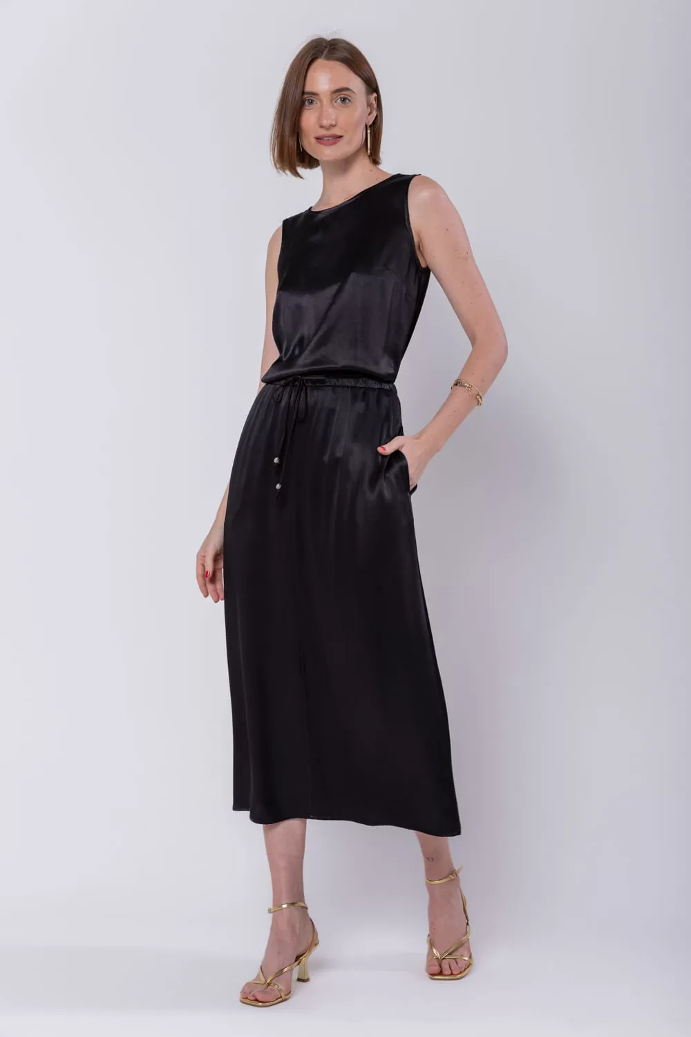 Hidrogênio - STRAIGHT MIDI SKIRT WITH BLACK POCKET - 19699001 Hidrogênio - STRAIGHT MIDI SKIRT WITH BLACK POCKET - 19699001