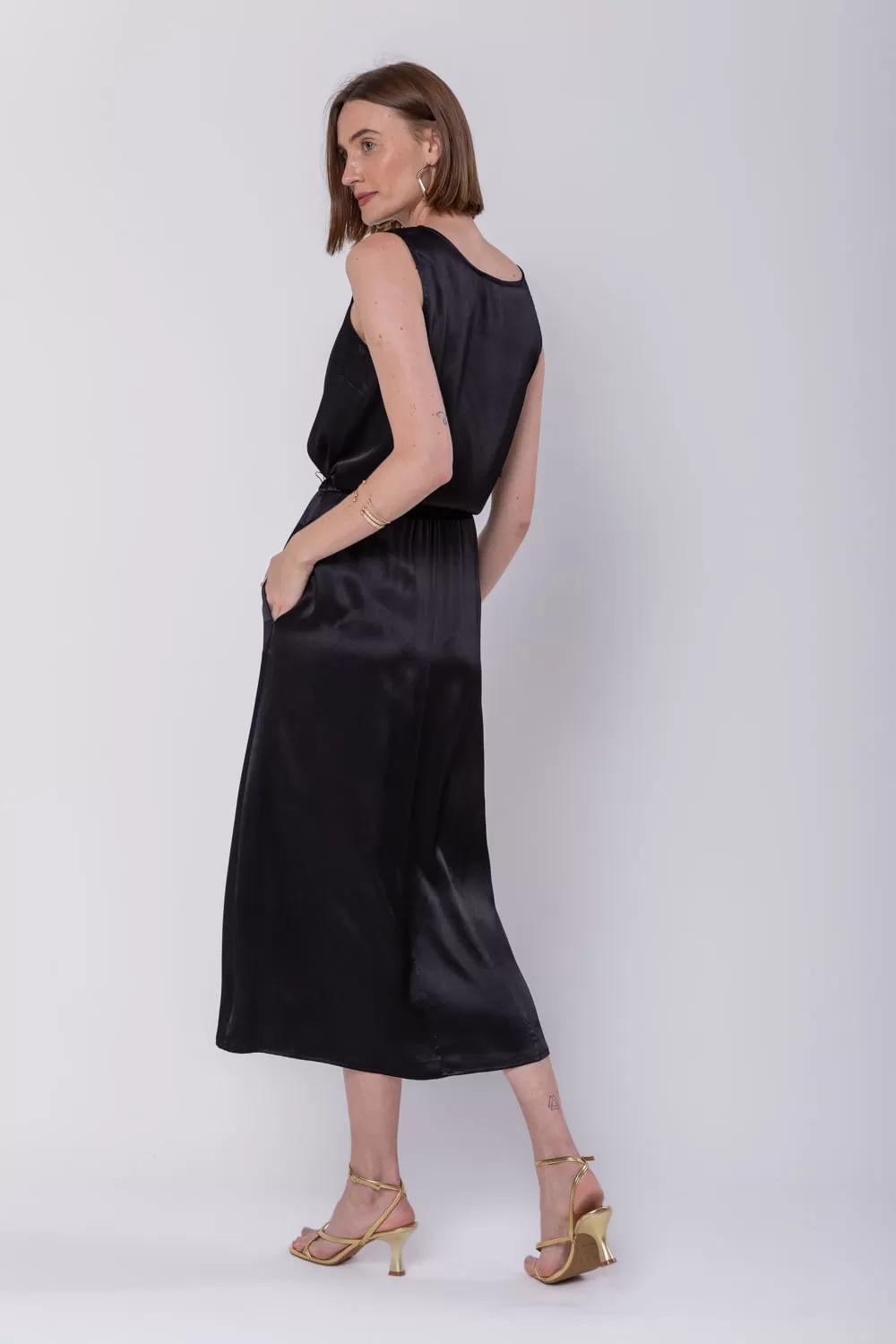 Hidrogênio - STRAIGHT MIDI SKIRT WITH BLACK POCKET - 19699001 Hidrogênio - STRAIGHT MIDI SKIRT WITH BLACK POCKET - 19699001