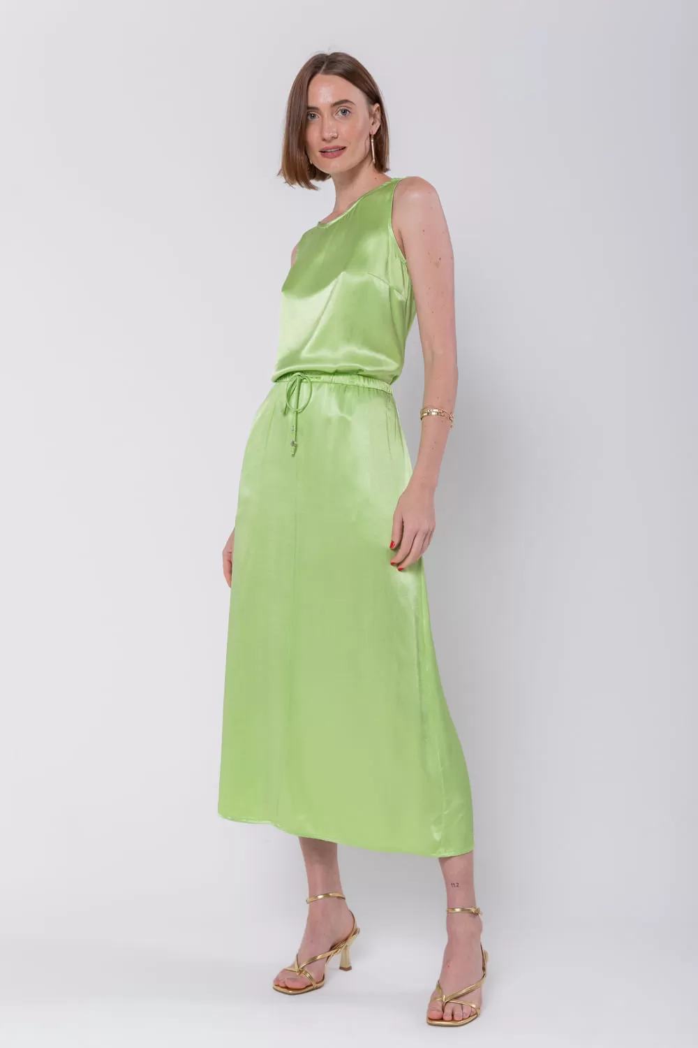 Hidrogênio - STRAIGHT MIDI SKIRT WITH PISTACHIO POCKET - 19699507 Hidrogênio - STRAIGHT MIDI SKIRT WITH PISTACHIO POCKET - 19699507