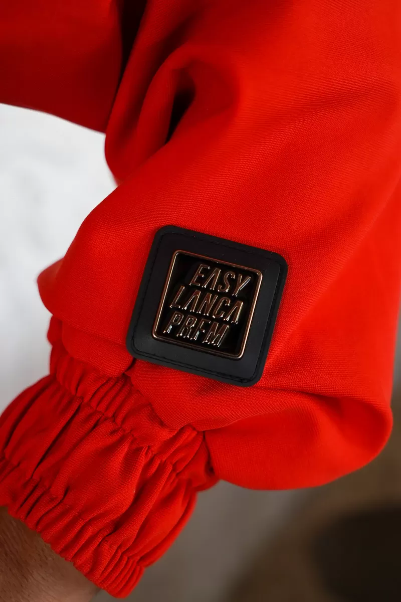 LANÇA PERFUME EASY - RED SHORT BIKER JACKET - 502JA000729 LANÇA PERFUME EASY - RED SHORT BIKER JACKET - 502JA000729