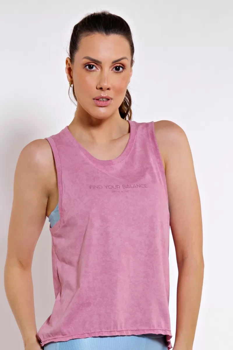 Trilha Verão - Tank Shirt Stone - P8200 MALHA LASERWASH Trilha Verão - Tank Shirt Stone - P8200 MALHA LASERWASH