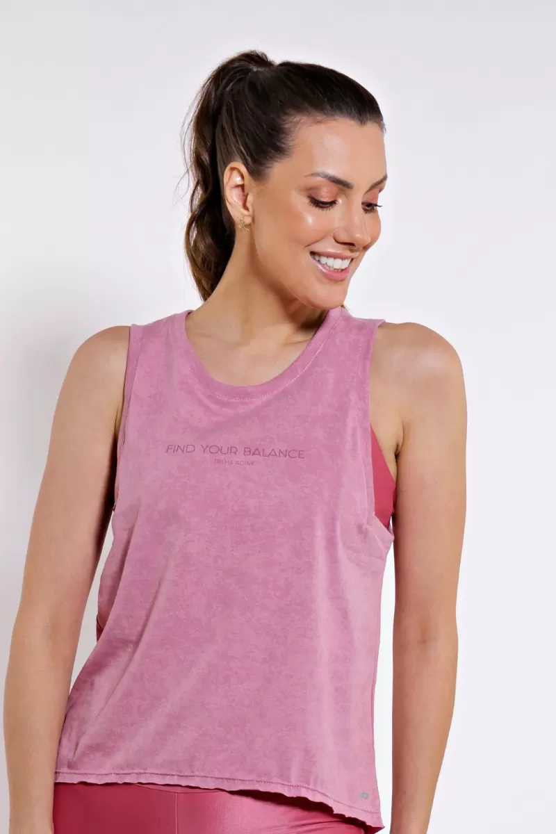 Trilha Verão - Tank Shirt Stone - P8200 MALHA LASERWASH Trilha Verão - Tank Shirt Stone - P8200 MALHA LASERWASH