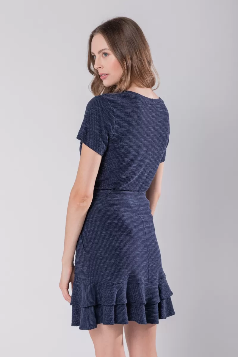 Hidrogênio - NAVY ROUND NECK BLOUSE - 19813 Hidrogênio - NAVY ROUND NECK BLOUSE - 19813