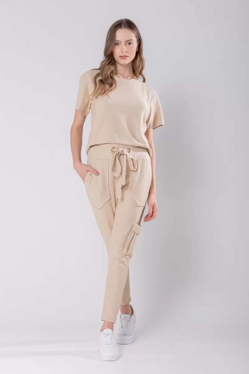 Hidrogênio - MARILENY LEATHER JOGGER PANTS - 19757 Hidrogênio - MARILENY LEATHER JOGGER PANTS - 19757
