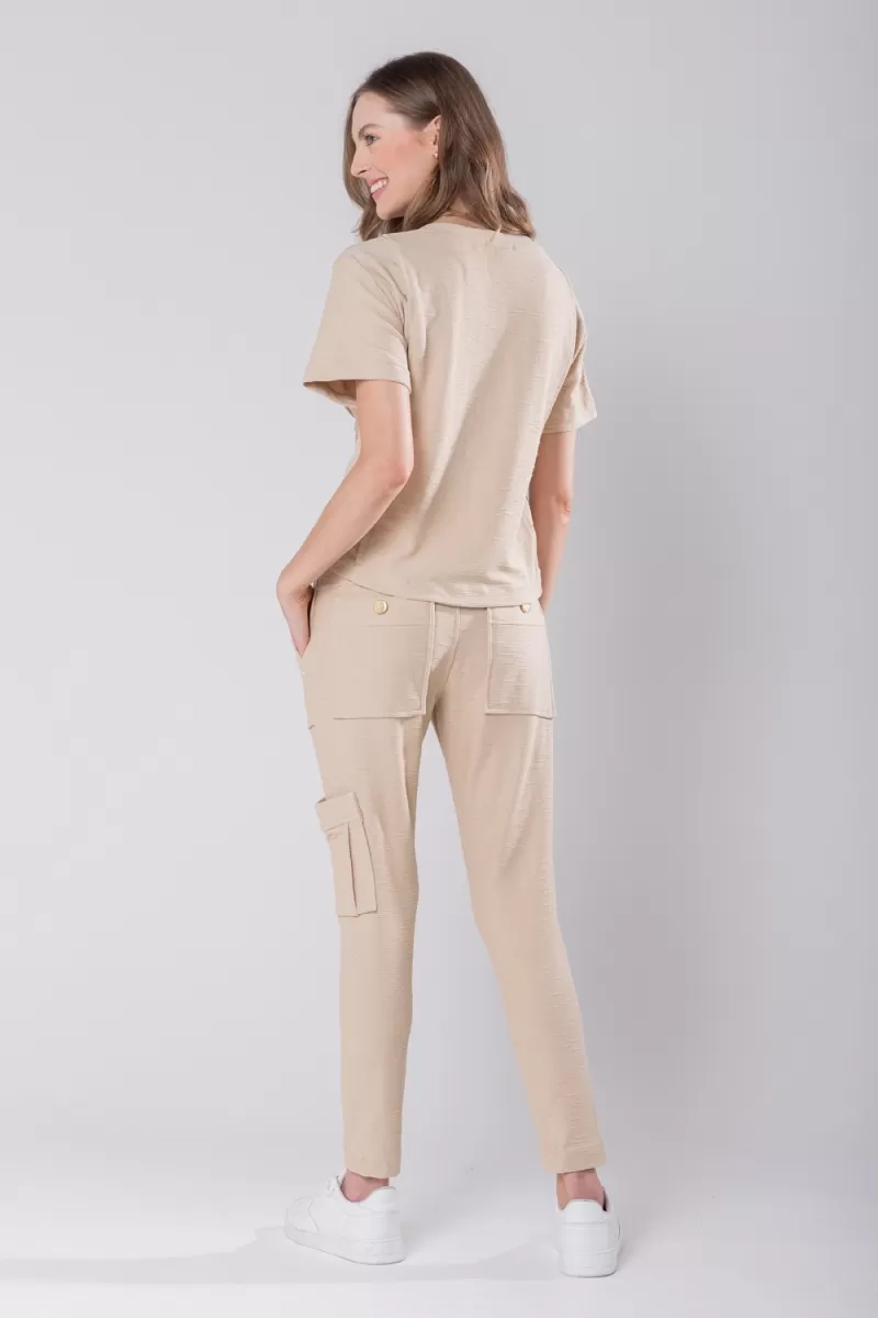 Hidrogênio - MARILENY LEATHER JOGGER PANTS - 19757 Hidrogênio - MARILENY LEATHER JOGGER PANTS - 19757