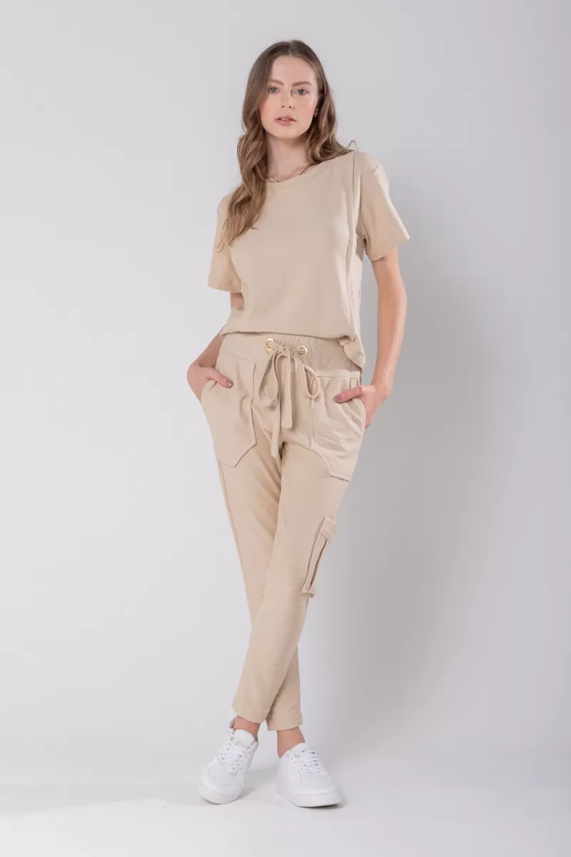 Hidrogênio - MARILENY LEATHER JOGGER PANTS - 19757 Hidrogênio - MARILENY LEATHER JOGGER PANTS - 19757