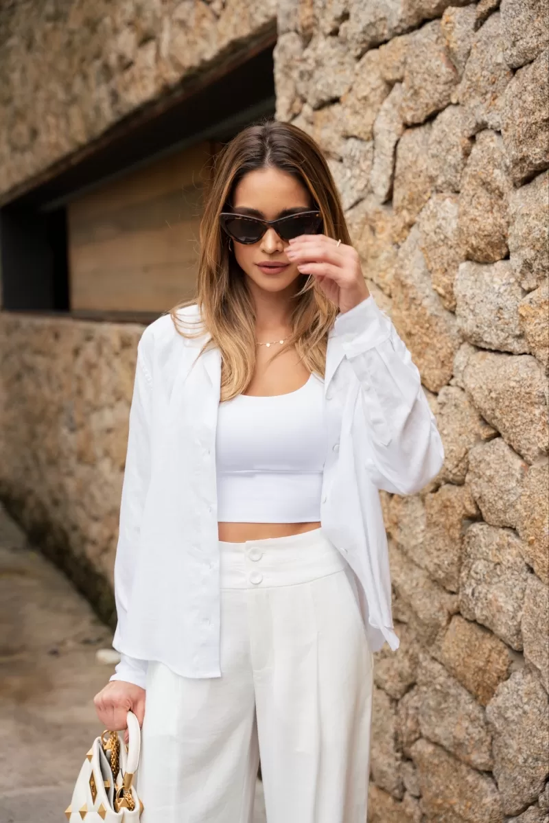 Hidrogênio - LIGHT WHITE LINEN SHIRT - 19744002 Hidrogênio - LIGHT WHITE LINEN SHIRT - 19744002